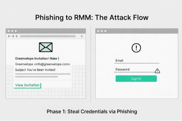How Phishing Leads to LogMeIn RMM