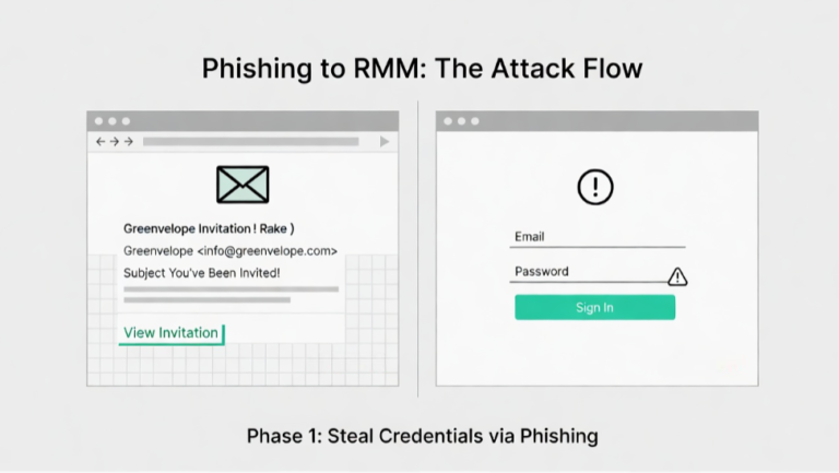 How Phishing Leads to LogMeIn RMM