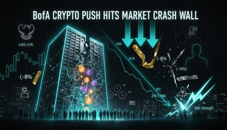 BofA Crypto Push Hits Market Crash Wall