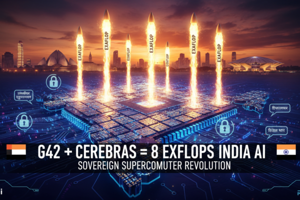 G42 and Cerebras Launch Massive 8 Exaflop AI Supercomputer in India