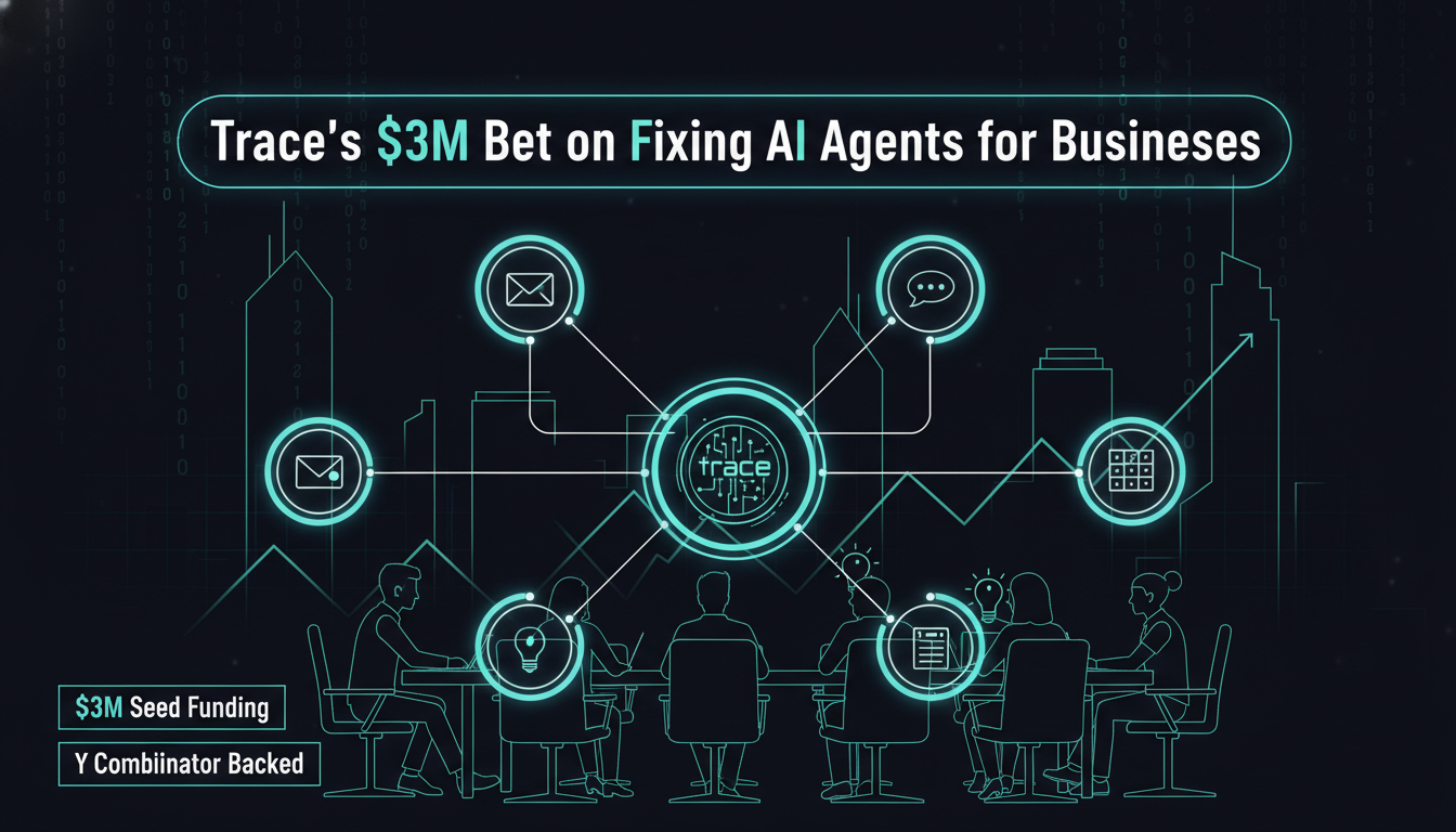 Trace's $3M Bet on Fixing AI Agents for Businesses