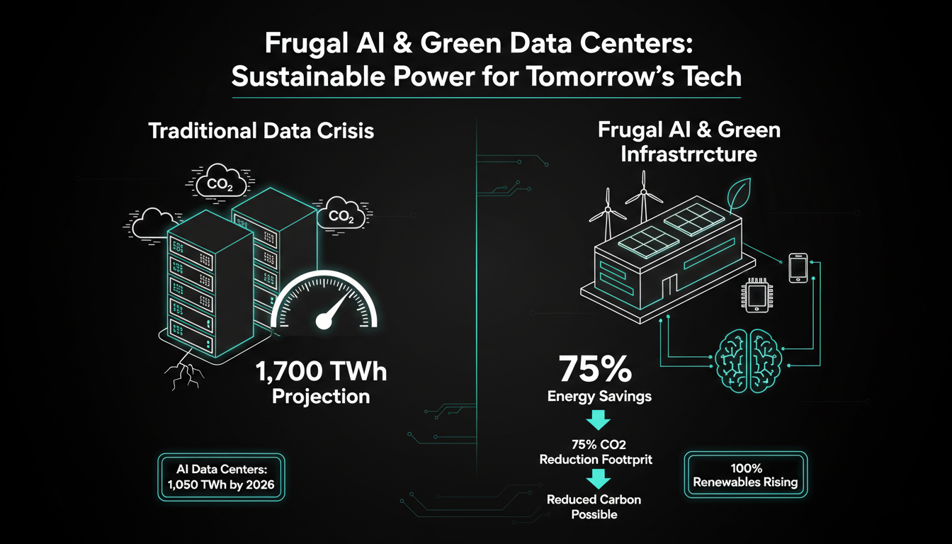 Frugal AI and Green Data Centers