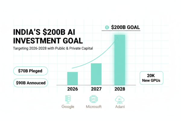 India Targets $200B AI Investment by 2028