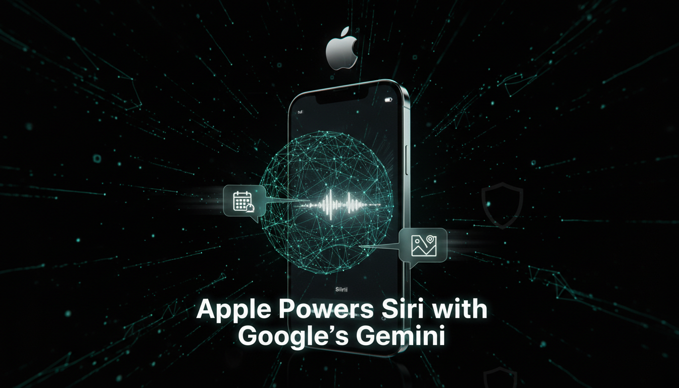 Apple Powers Siri with Google's Gemini