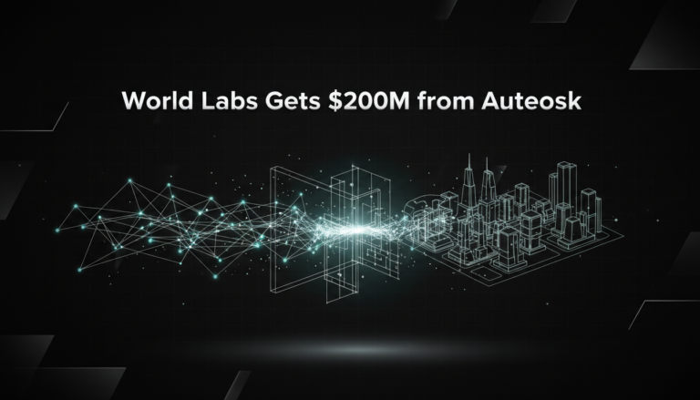 World Labs Gets $200M from Autodesk