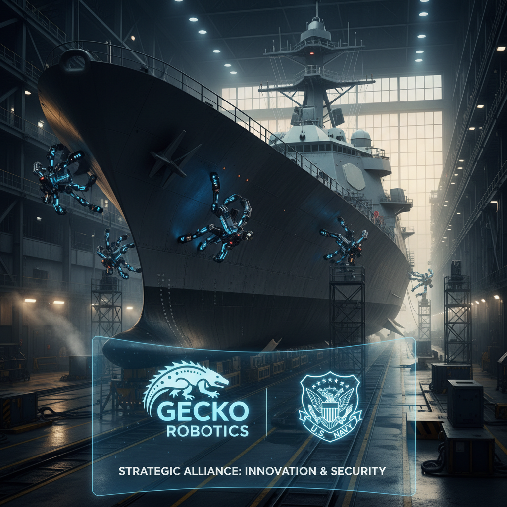 Gecko Robotics Lands the Largest US Navy Robotics Deal Yet