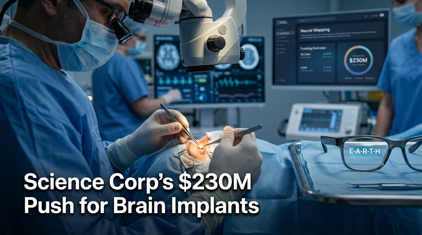 Science Corp's $230M Push for Brain Implants