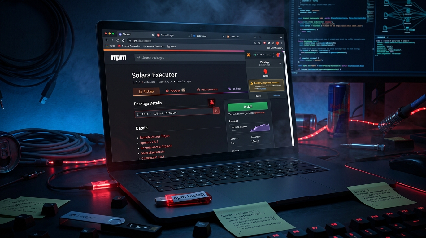 Malicious npm Packages Target Discord, Browsers, Crypto Wallets
