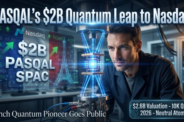 Pasqal 's $2B Quantum Leap to Nasdaq