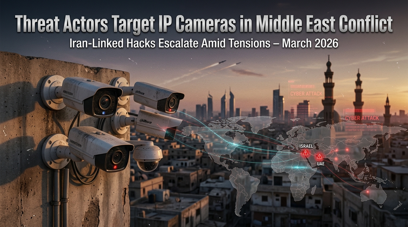 Iran Hackers Target Hikvision Dahua IP Cameras in 2026 Middle East Attacks