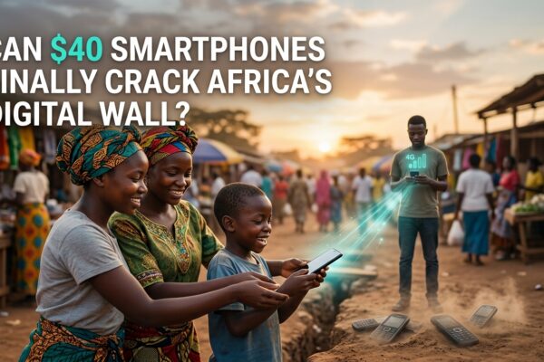 Can $40 Smartphones Finally Crack Africa's Digital Wall?